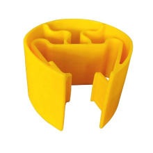 Plastic Safety Yellow Building Column Guards  To Suit Pallet Racking Uprights/